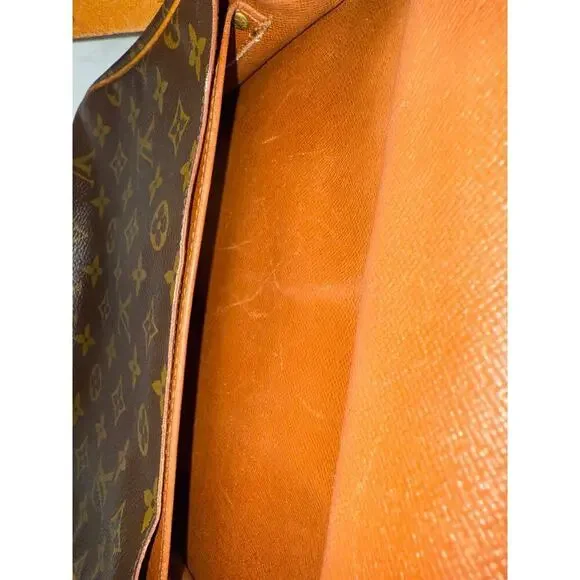 Louis Vuitton Cartouchiere MM Monogram Canvas Crossbody Bag - Picture 3 of 14